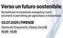 Verso un futuro sostenibile. Semplificare la transizione energetica: nuovi strumenti di permitting per agrivoltaico e fotovoltaico Verso un futuro sostenibile. Semplificare la transizione energetica: nuovi strumenti di permitting per agrivoltaico e fotovoltaico