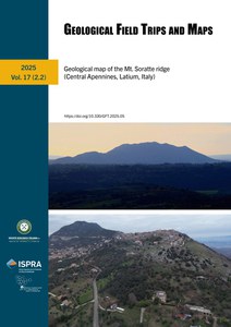 Geological map of the Mt. Soratte ridge (Central Apennines, Latium, Italy)