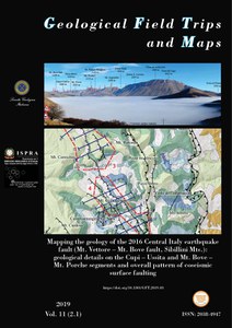 Mapping the geology of the 2016 Central Italy earthquake fault (Mt. Vettore – Mt. Bove fault, Sibillini Mts.): geological details on the Cupi – Ussita and Mt. Bove – Mt. Porche segments and overall pattern of coseismic surface faulting