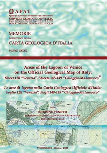Le aree di laguna nella Carta Geologica Ufficiale d'Italia: Foglio 128 "Venezia", Fogli 148-149 "Chioggia Malamocco"
