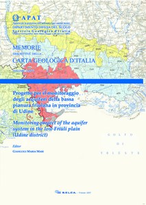 Progetto per il monitoraggio degli acquiferi della bassa pianura friulana in provincia di Udine
