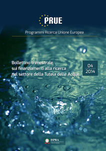 Bollettino trimestrale sui finanziamenti alla ricerca nel settore della tutela delle acque
