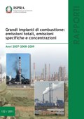 Grandi impianti di combustione: emissioni totali, emissioni specifiche e concentrazioni