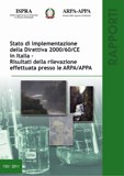 Stato di implementazione della Direttiva 2000/60/CE in Italia - Risultati della rilevazione effettuata presso le ARPA/APPA