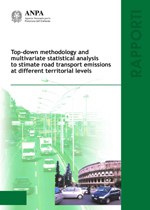 Top-down methodology and multivariate statistical analysis to estimate road transport emission at different territorial levels