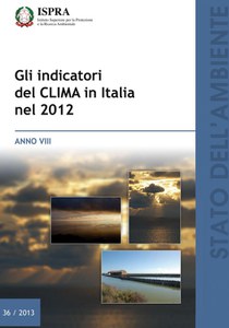 Gli indicatori del clima in Italia nel 2012 - Anno VIII