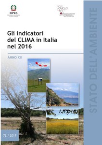 Gli indicatori del clima in Italia nel 2016. Anno XII