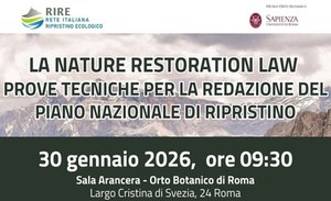La Nature Restoration Law: prove tecniche per la redazione del Piano Nazionale di Ripristino