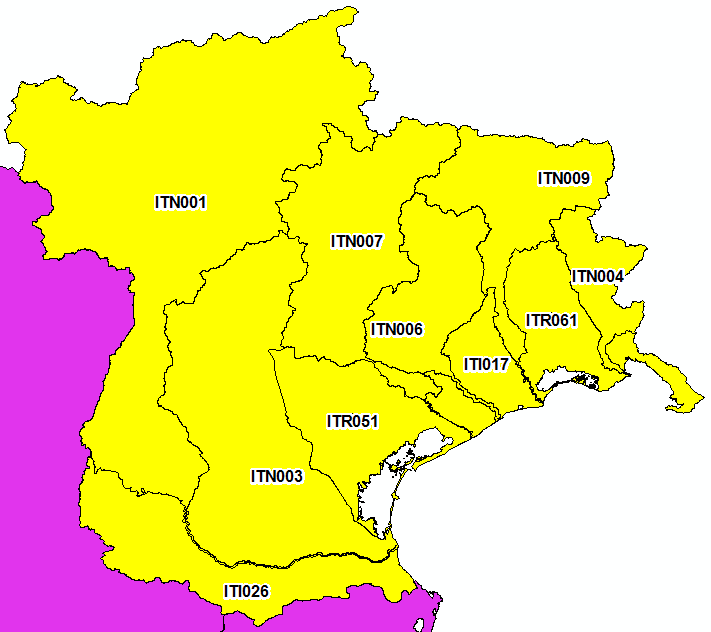 UoM del Distretto Alpi Orientali