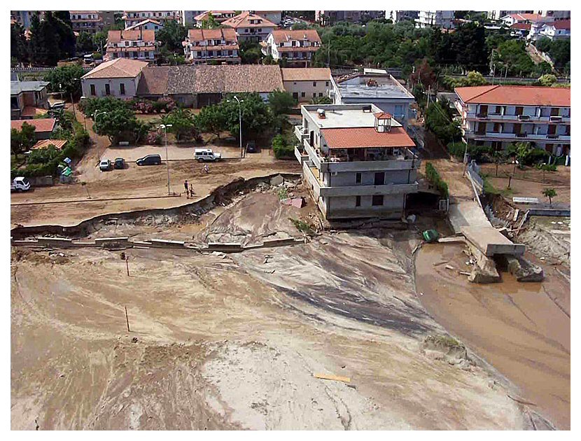 Alluvione di Vibo Valentia, luglio 2006 - Per cortese concessione ARPACAL, Centro Funzionale Multirischi