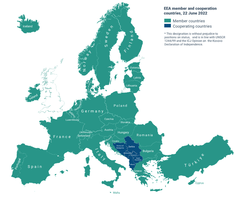 Fig.1 Member countries